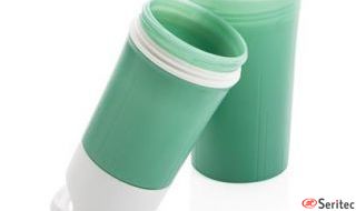 Botella personalizada BE O de agua orgánica, Fabricada en EU